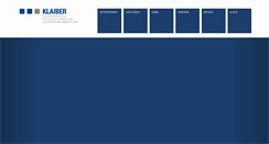 Desktop Screenshot of kl-klaiber.de